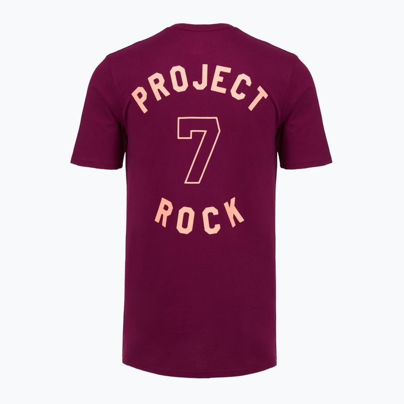 Tricou pentru bărbați Under Armour Project Rock 7 purple 4