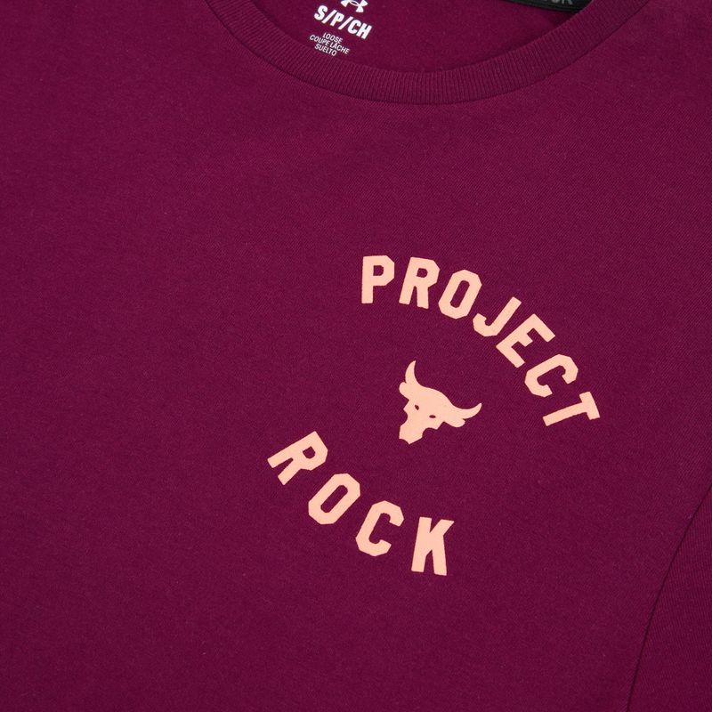 Tricou pentru bărbați Under Armour Project Rock 7 purple 5