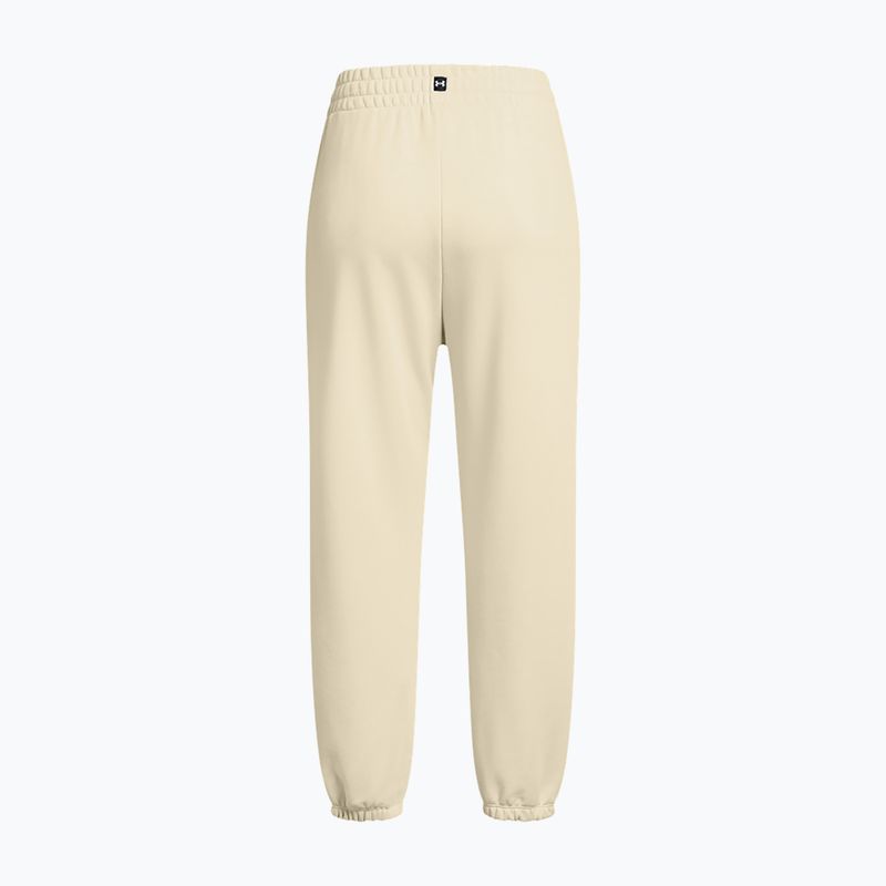 Pantaloni de antrenament pentru femei Under Armour Project Rock HWT Pnt silt / clay green 5