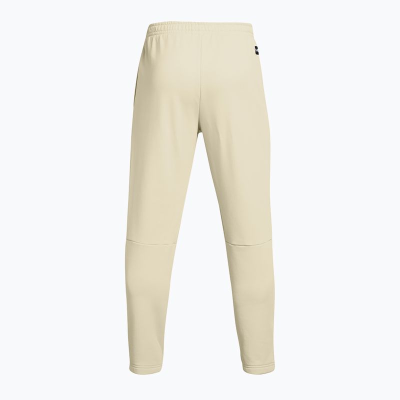 Pantaloni de antrenament pentru bărbați Under Armour Project Rock Heavyweight Tools Of The Trade silt/clay green 2