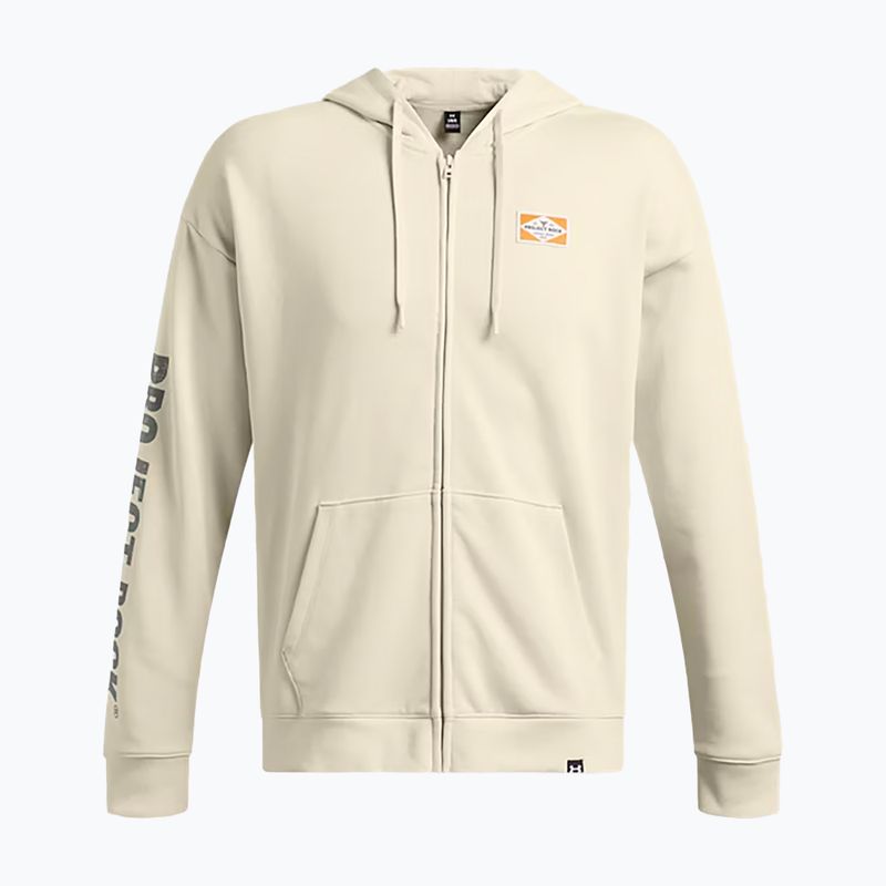 Hanorac pentru bărbați Under Armour Project Rock HWT Full Zip silt/clay green 3