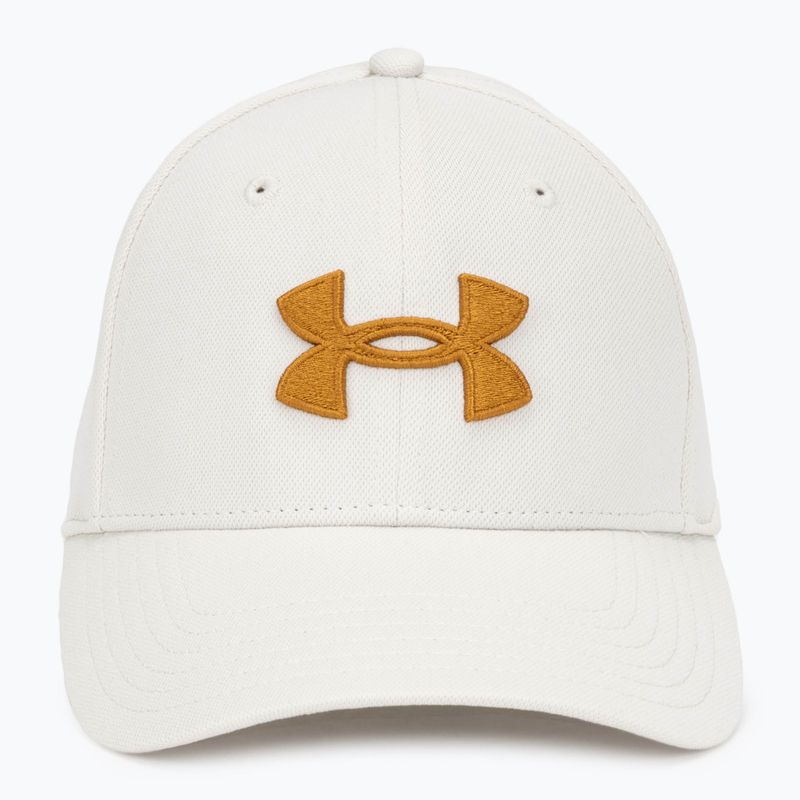 Șapcă pentru bărbați Under Armour Blitzing summit white/yellow ochre 2