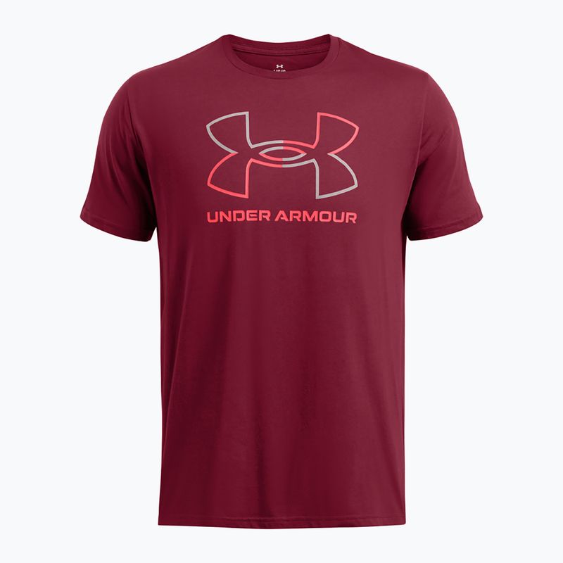 Tricou de antrenament pentru bărbați  Under Armour GL Foundation Update cardinal/racer red