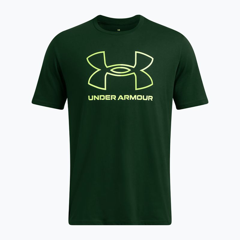 Tricou de antrenament pentru bărbați  Under Armour GL Foundation Update forest green/morph green