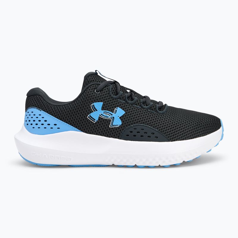 Under Armour Charged Surge 4 pantofi de alergare pentru bărbați antracit/horizont albastru/horizont albastru 2