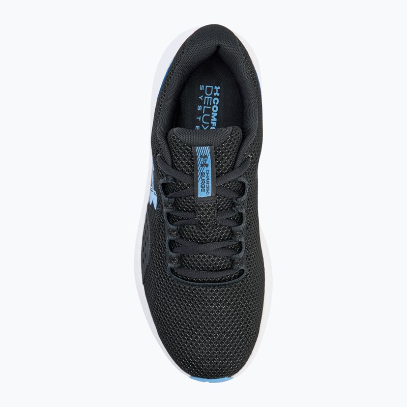 Under Armour Charged Surge 4 pantofi de alergare pentru bărbați antracit/horizont albastru/horizont albastru 5