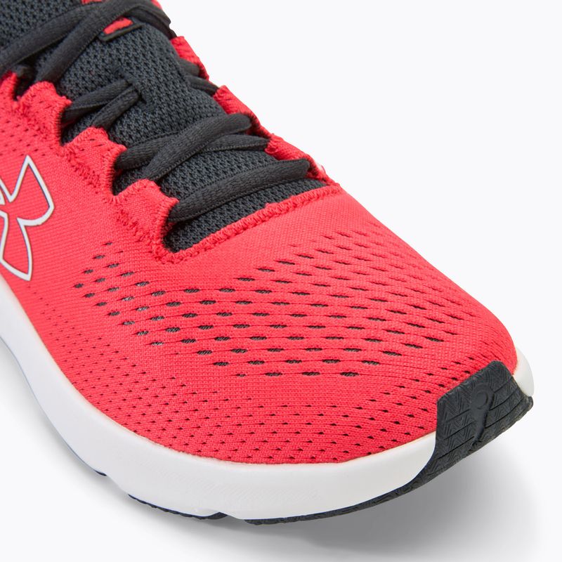 Under Armour Charged Pursuit 3 Big Logo racer red/anthracite/white pantofi de alergare pentru femei 7