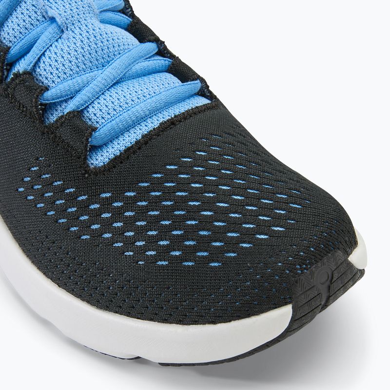 Under Armour Charged Pursuit 3 Big Logo pantofi de alergare pentru femei, negru/albastru orizont/alb 7