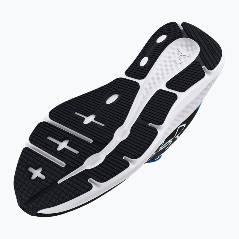 Under Armour Charged Pursuit 3 Big Logo pantofi de alergare pentru femei, negru/albastru orizont/alb 12