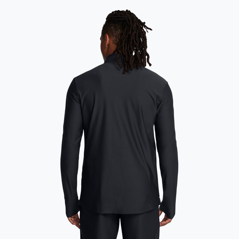 Bluză de fotbal pentru bărbați Under Armour Challenger Pro 1/4 Zip black / white 2