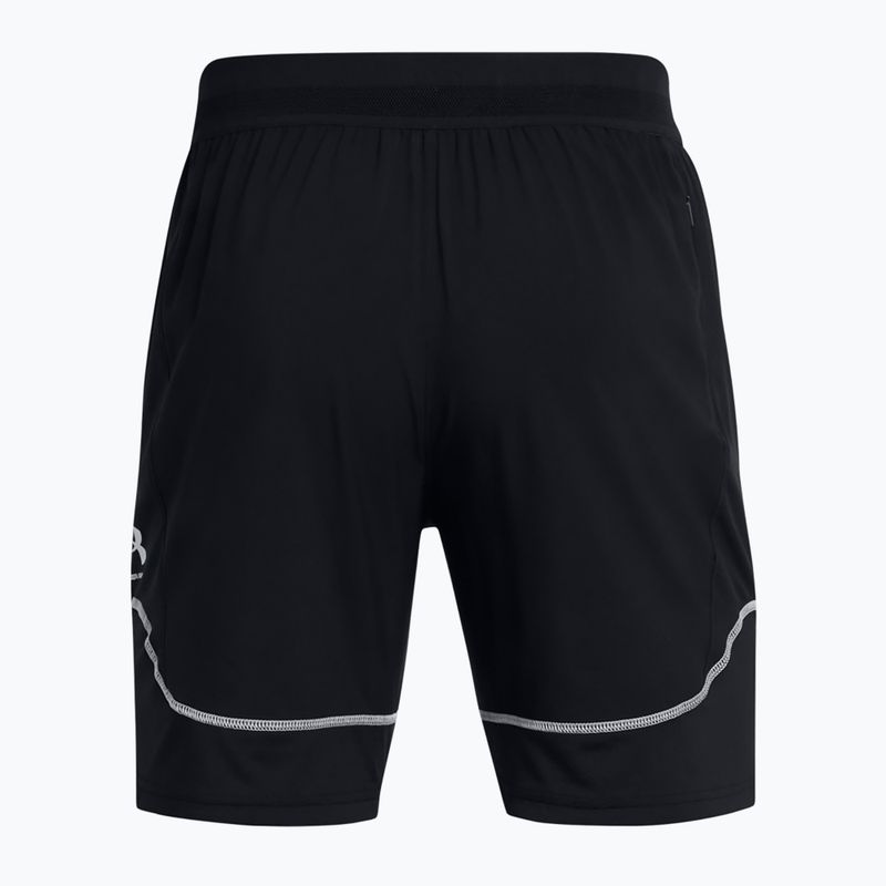 Pantaloni scurți de fotbal pentru bărbați Under Armour Challenger Pro Train black / white 6