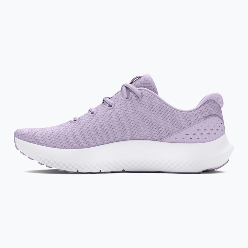 Under Armour Charged Surge 4 pantofi de alergare pentru femei violet sare/violet sare/negru 3