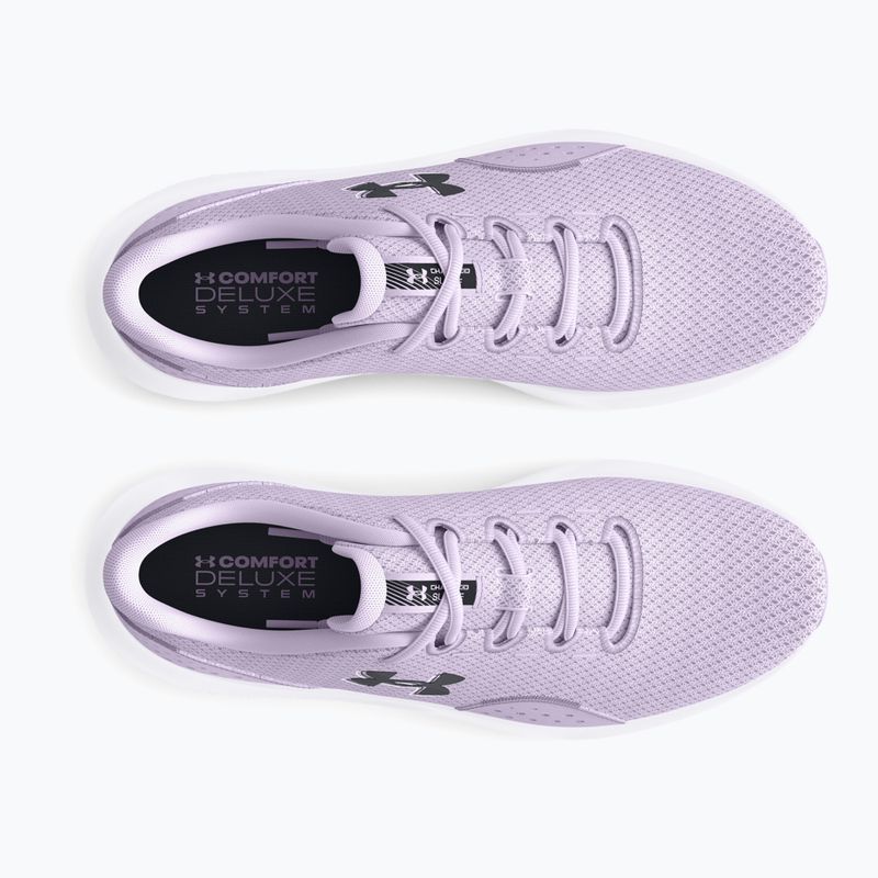 Under Armour Charged Surge 4 pantofi de alergare pentru femei violet sare/violet sare/negru 4