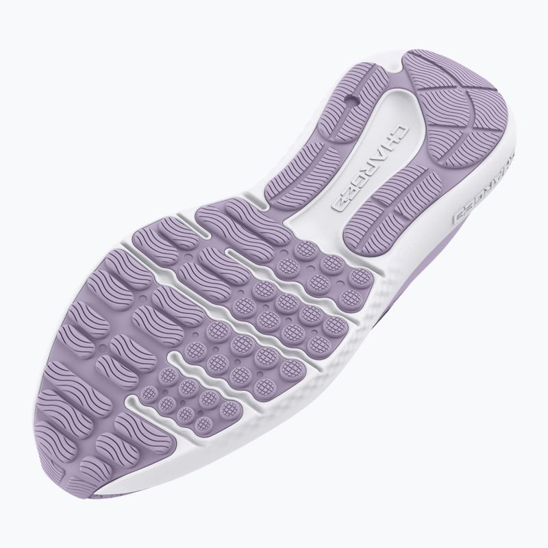 Under Armour Charged Surge 4 pantofi de alergare pentru femei violet sare/violet sare/negru 5
