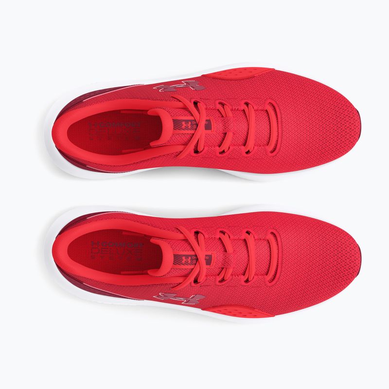 Under Armour pantofi de alergare pentru bărbați Charged Surge 4 racer red/cardinal/cardinal 4