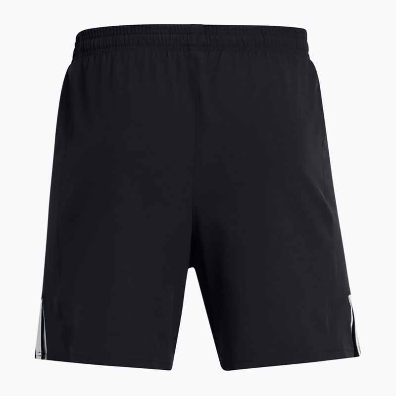 Pantaloni scurți de fotbal pentru bărbați Under Armour Challenger Pro Woven black / white 6