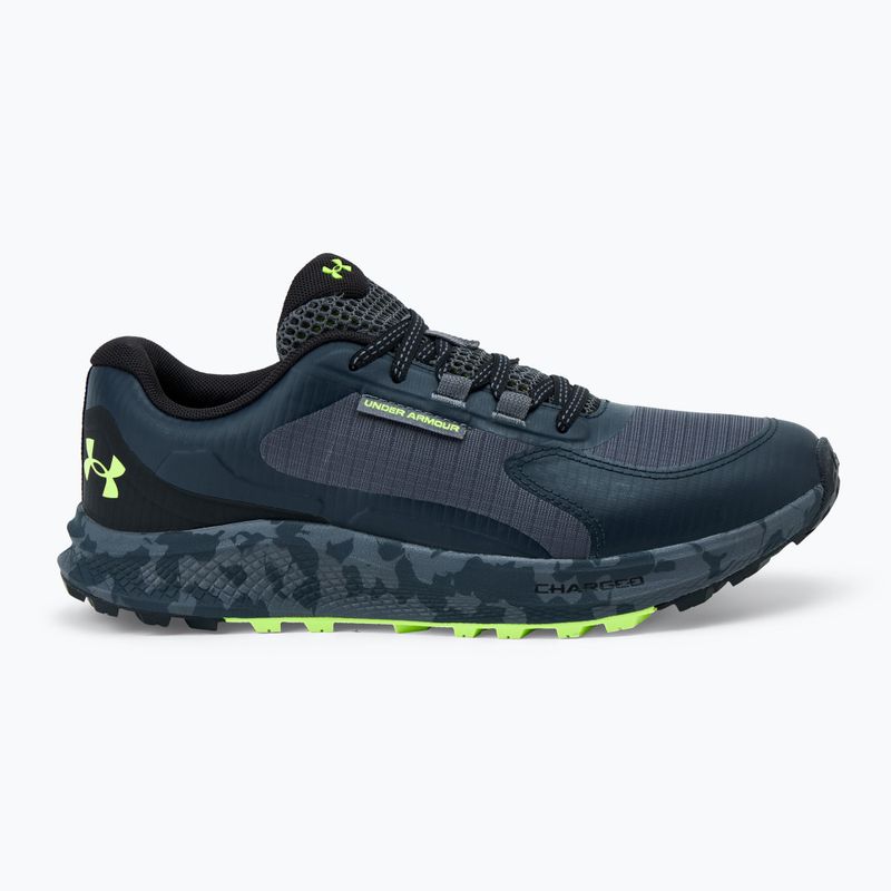Under Armour Charged Bandit Trail 3 pantofi de alergare pentru bărbați casterock/antracite/high vis galben 2