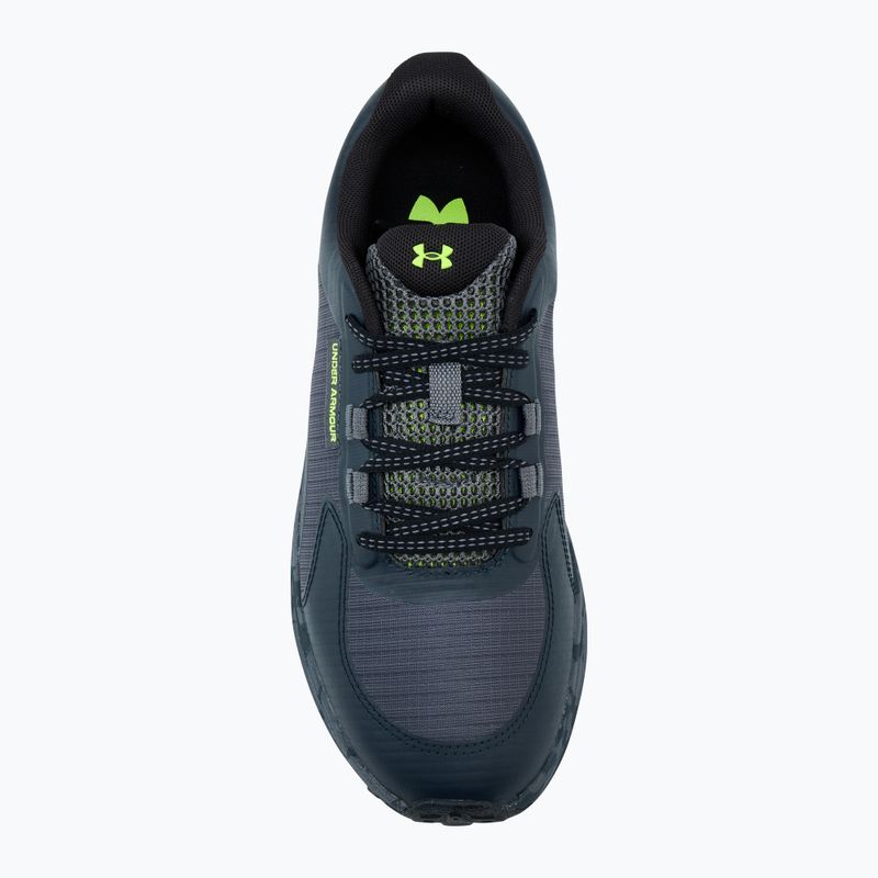 Under Armour Charged Bandit Trail 3 pantofi de alergare pentru bărbați casterock/antracite/high vis galben 5