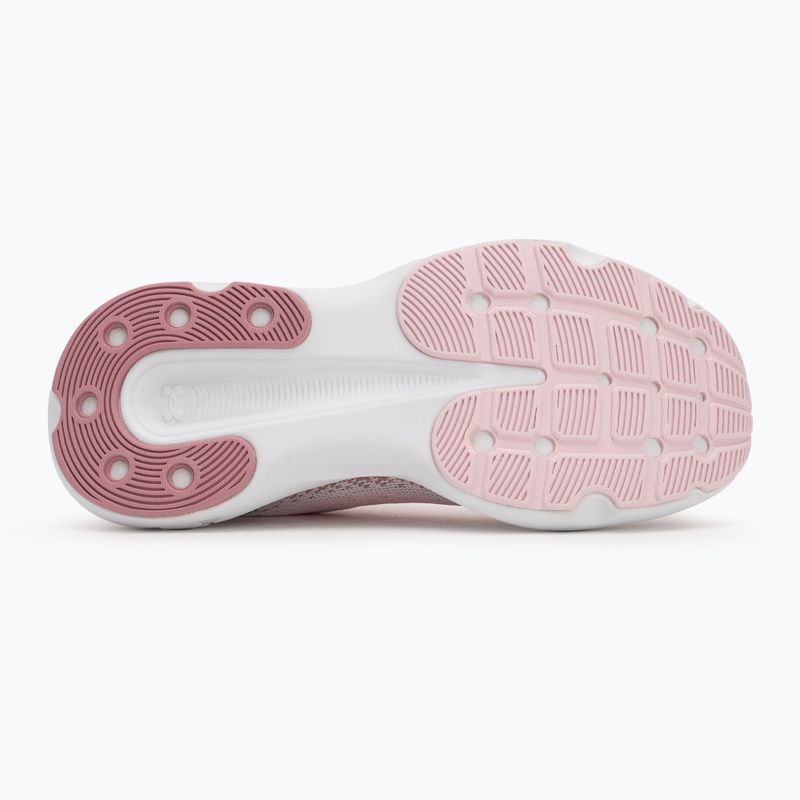 Încălțăminte de alergare pentru femei Under Armour Infinite prime pink/pink elixir/white 4