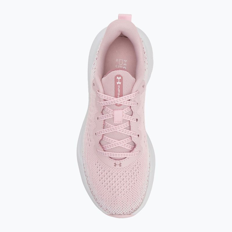 Încălțăminte de alergare pentru femei Under Armour Infinite prime pink/pink elixir/white 5