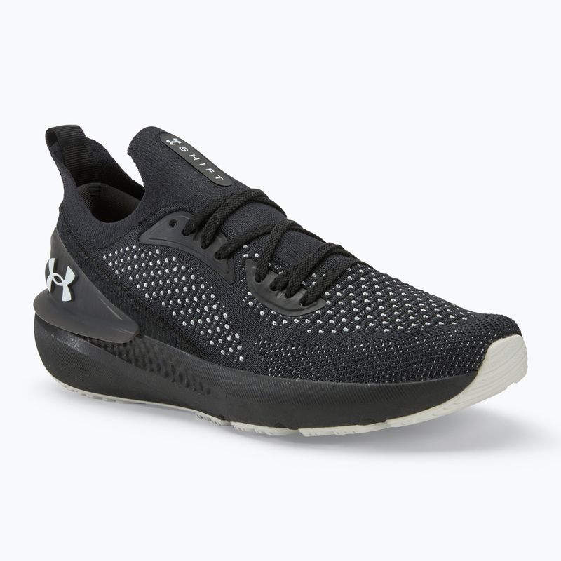 Pantofi de alergare pentru bărbați Under Armour Shift negru/alb/alb
