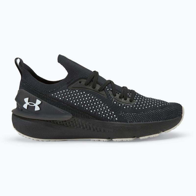 Pantofi de alergare pentru bărbați Under Armour Shift negru/alb/alb 2
