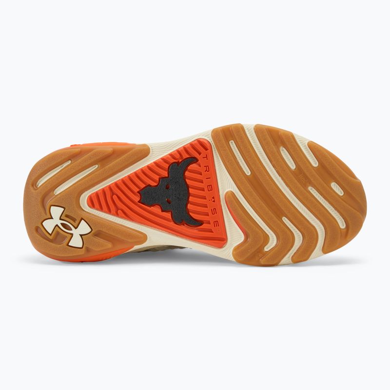 Încălțăminte de antrenament pentru femei Under Armour Project Rock 7 silt/silt/team orange 4