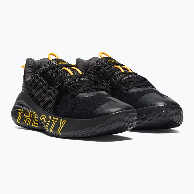 Încălțăminte Under Armour Curry 6 Flotro TC black/yellow 3