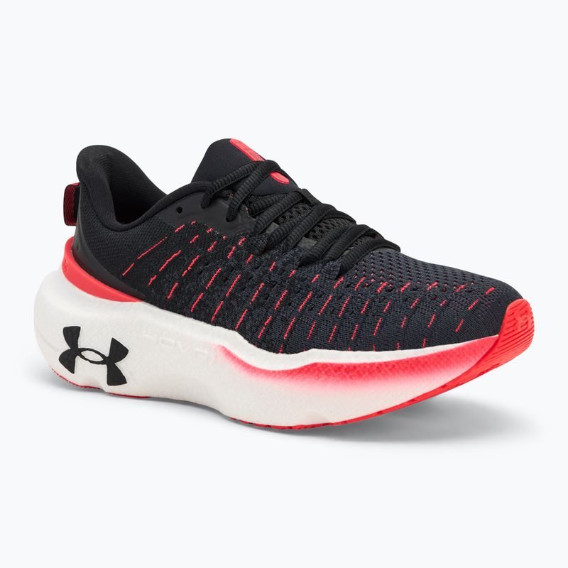 Under Armour Infinite Elite pantofi de alergare pentru femei negru/antracite/roșu aprins