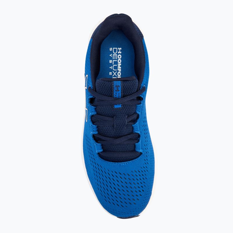 Pantofi de alergare Under Armour Charged Pursuit 3 Big Logo tech blue/midnight navy/white pentru bărbați 5