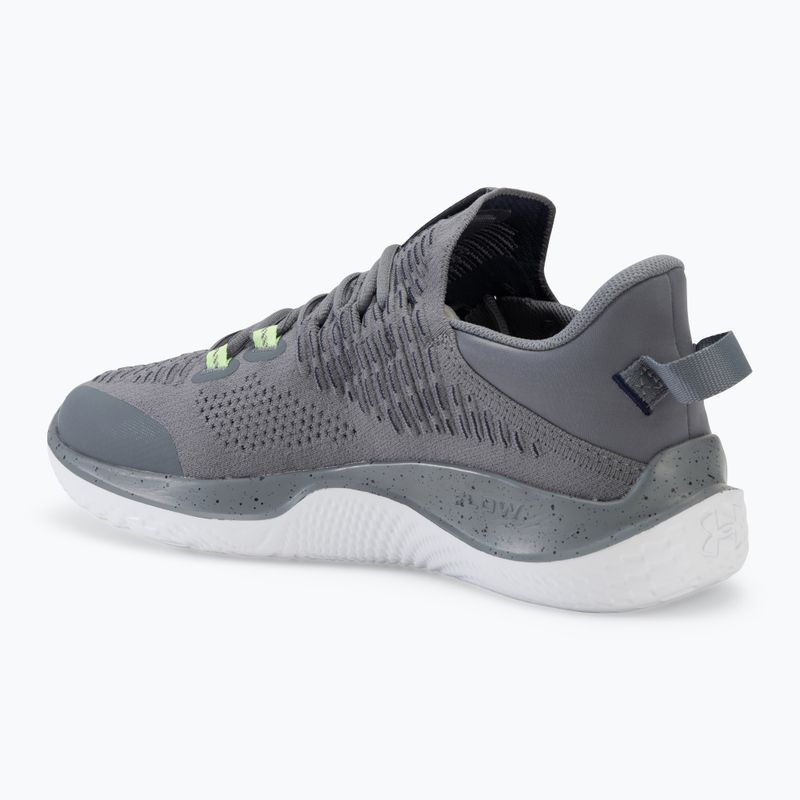 Încălțăminte de antrenament pentru bărbați  Under Armour Dynamic IntelliKnit titan gray/morph green/midnight navy 3