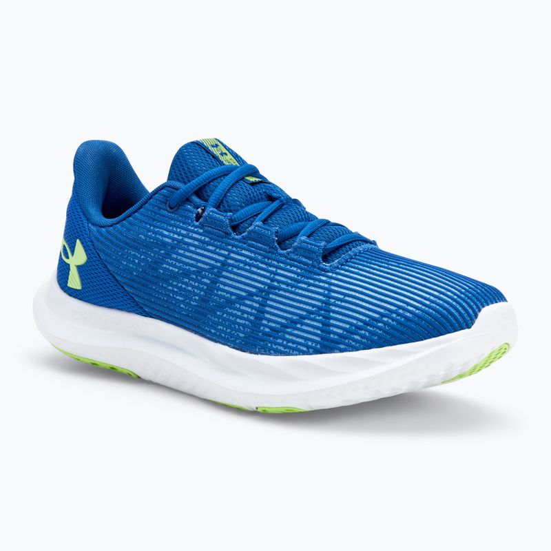 Under Armour Charged Speed Swift tech blue/tech blue/morph green pantofi de alergare pentru bărbați