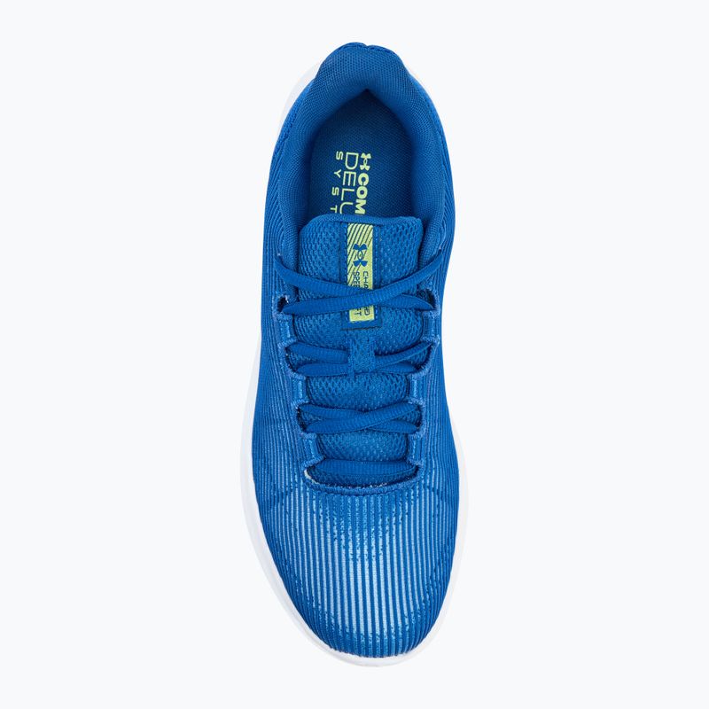 Under Armour Charged Speed Swift tech blue/tech blue/morph green pantofi de alergare pentru bărbați 5