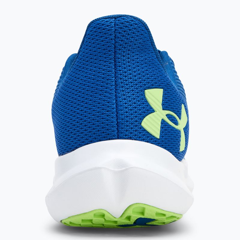 Under Armour Charged Speed Swift tech blue/tech blue/morph green pantofi de alergare pentru bărbați 6