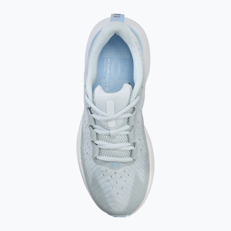 Under Armour Infinite Pro pantofi de alergare pentru femei, gri distant/gri/halo gri/nimbus albastru 5