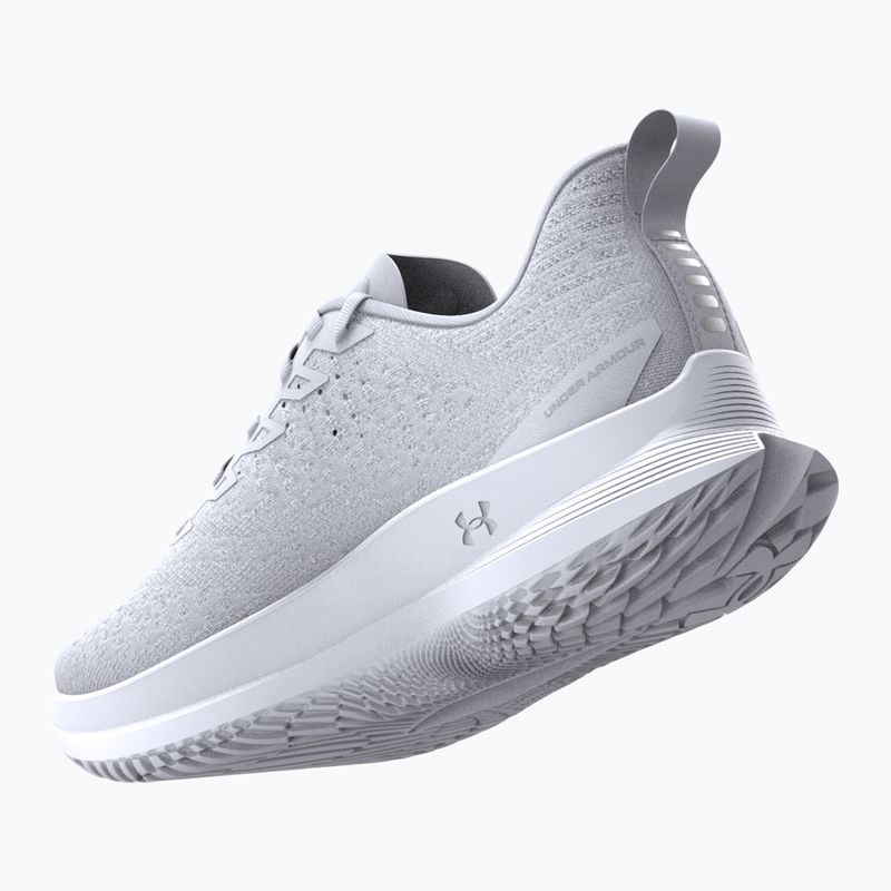 Pantofi de alergare bărbați Under Armour Velociti 4 alb/alb/alb 5