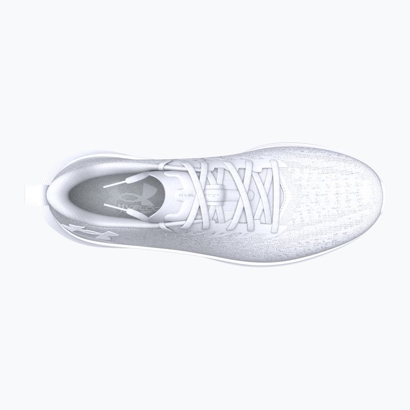 Pantofi de alergare bărbați Under Armour Velociti 4 alb/alb/alb 7