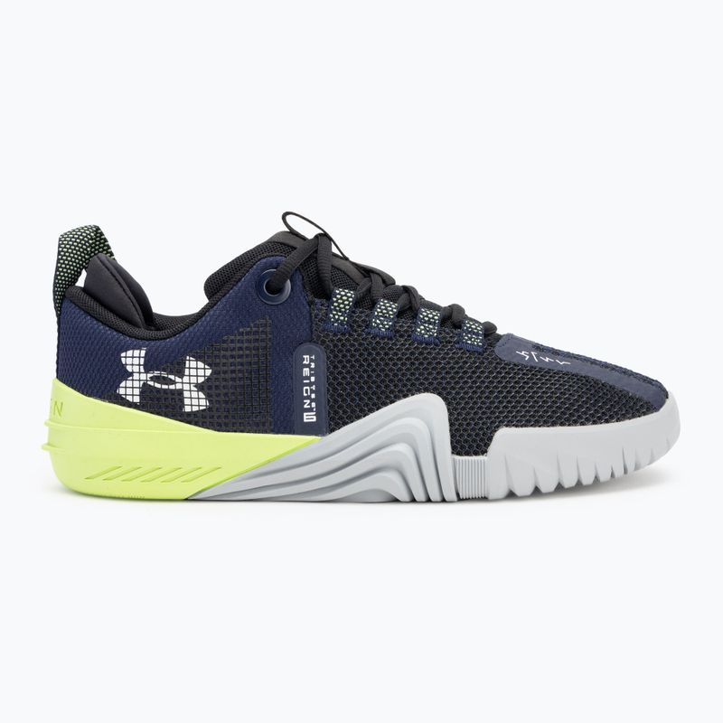 Încălțăminte de antrenament pentru bărbați  Under Armour TriBase Reign 6 midnight navy/morph green/white 2