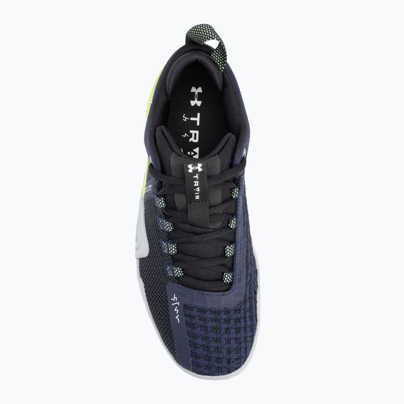 Încălțăminte de antrenament pentru bărbați  Under Armour TriBase Reign 6 midnight navy/morph green/white 5