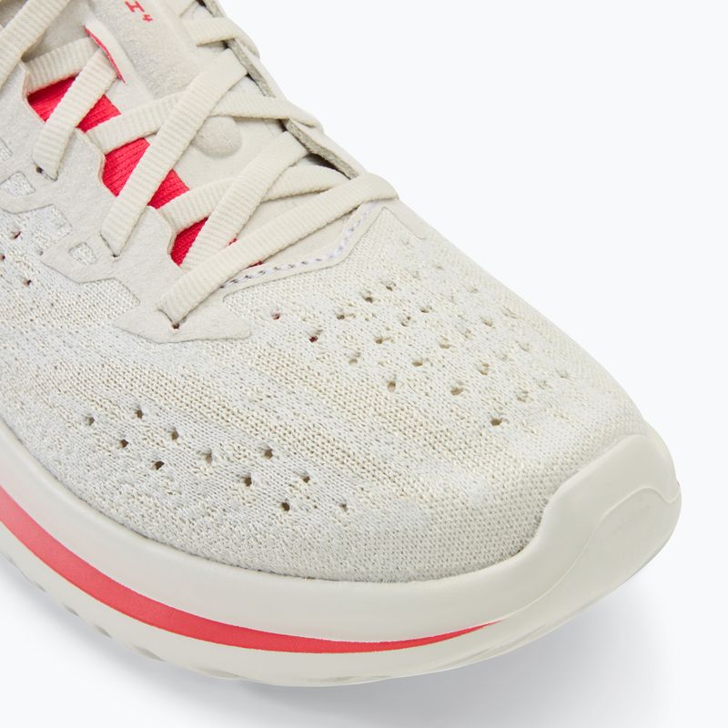 Încălțăminte de alergare pentru femei Under Armour Velociti 4 SE summit white/white clay/racer red 7