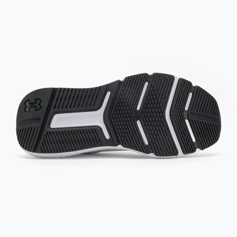 Încălțăminte de antrenament pentru bărbați Under Armour Commit 4 white/mod gray/forest green 4