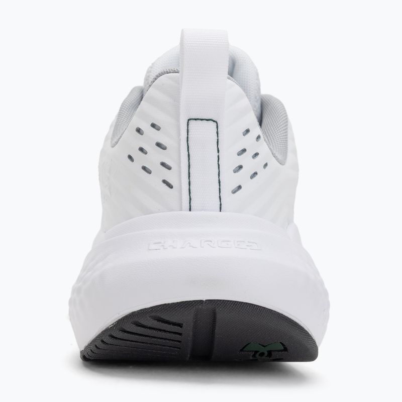 Încălțăminte de antrenament pentru bărbați Under Armour Commit 4 white/mod gray/forest green 6
