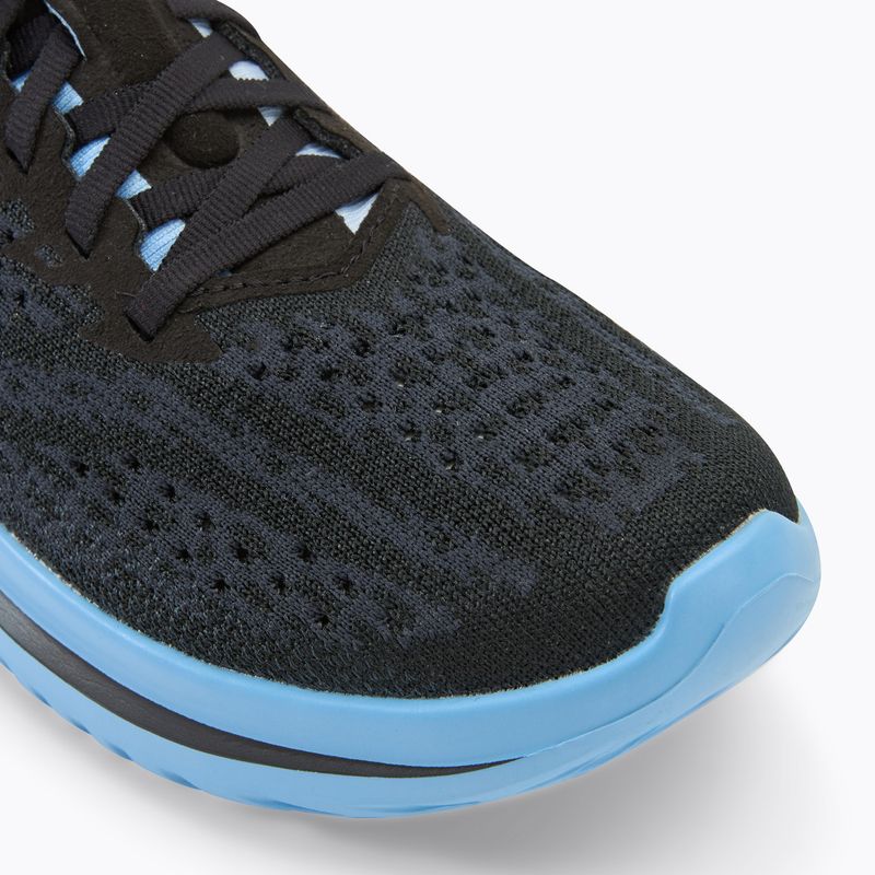 Under Armour Velociti 4 negru / albastru orizont / alb pantofi de alergare pentru bărbați 7
