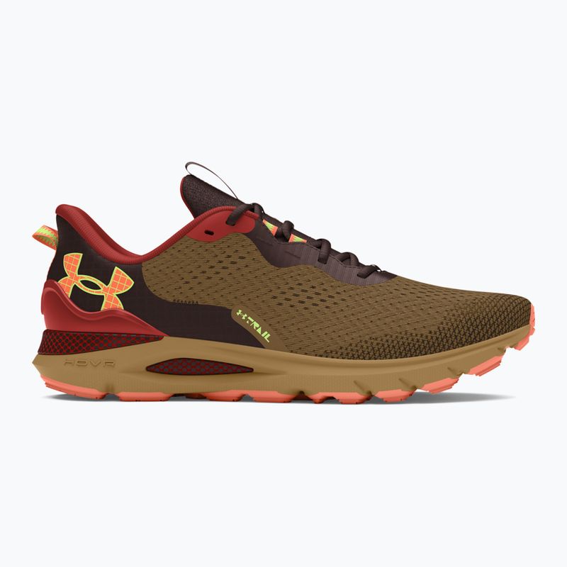 Under Armour Sonic Trail pantofi de alergare pentru bărbați coyote/earthen orange/flare orange 9