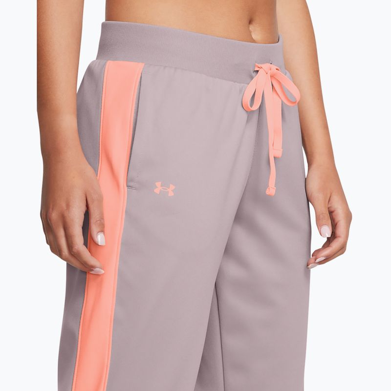 Trening pentru femei  Under Armour Tricot tetra gray/flare orange 3