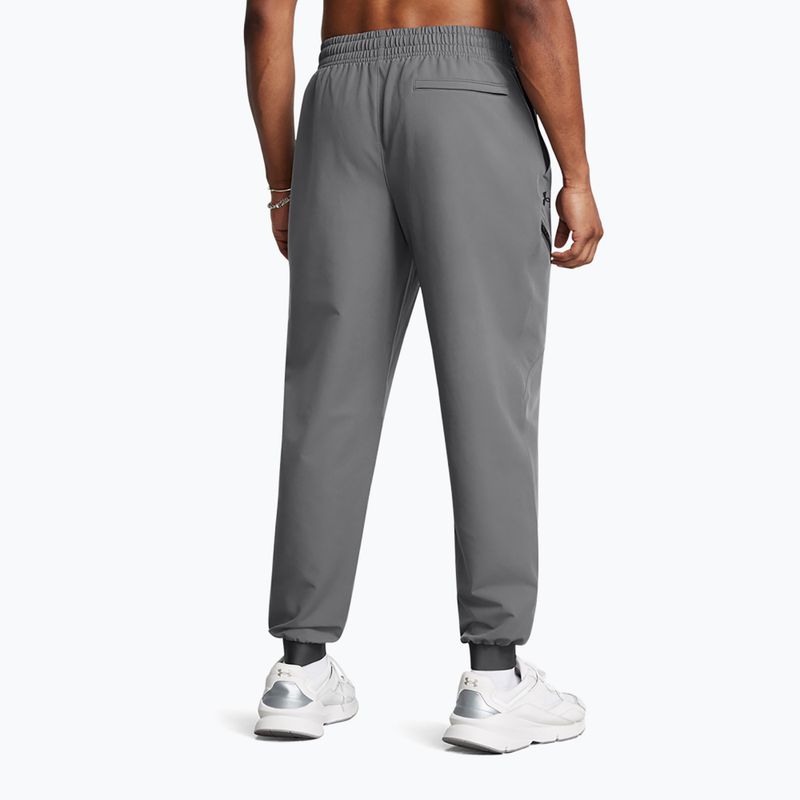 Pantaloni de antrenament pentru bărbați Under Armour Unstoppable Joggers castlerock/black 3