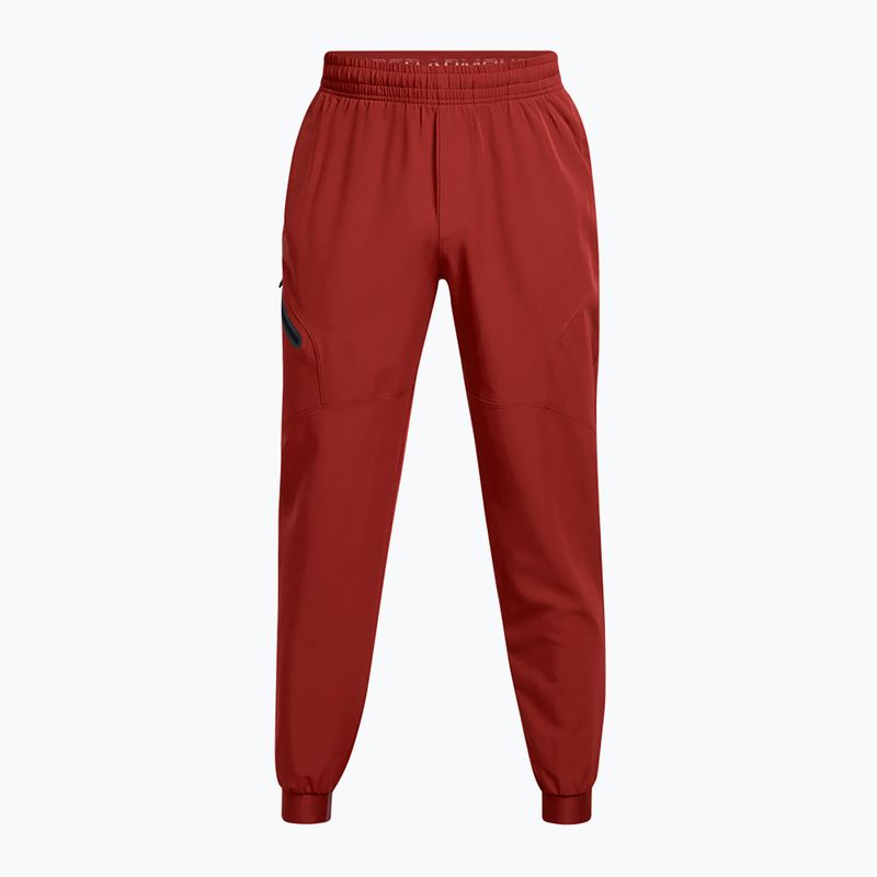 Pantaloni pentru bărbați Under Armour Unstoppable Joggers earthen orange/black 5