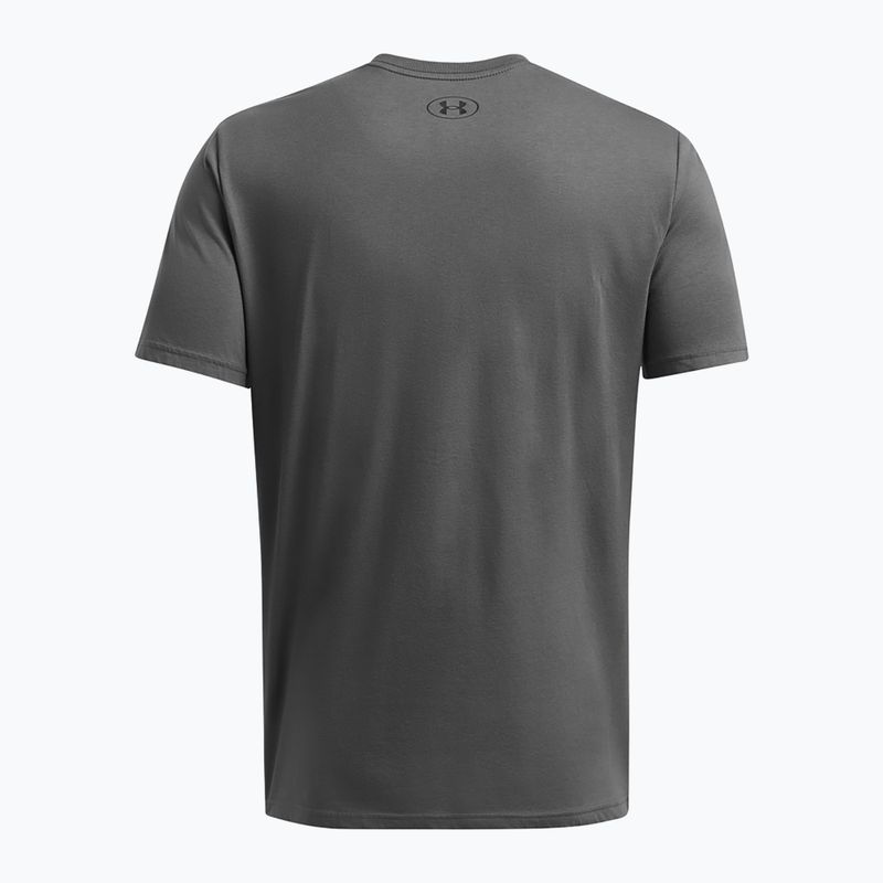 Tricou de antrenament pentru bărbați  Under Armour GL Foundation Update castlerock/white/black 2