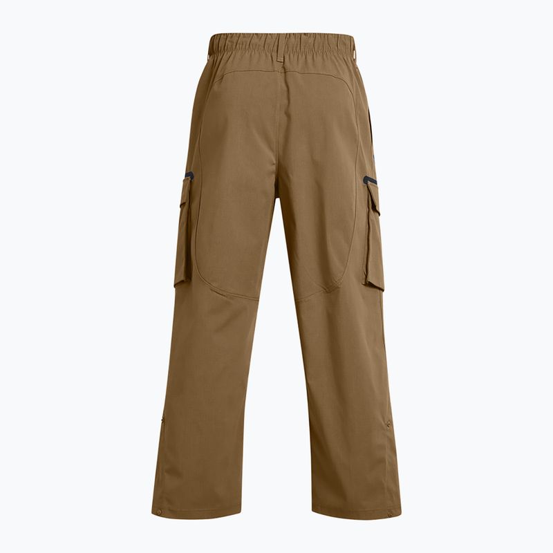 Pantaloni pentru bărbați Under Armour Unstoppable Utility Cargo coyote/black 6