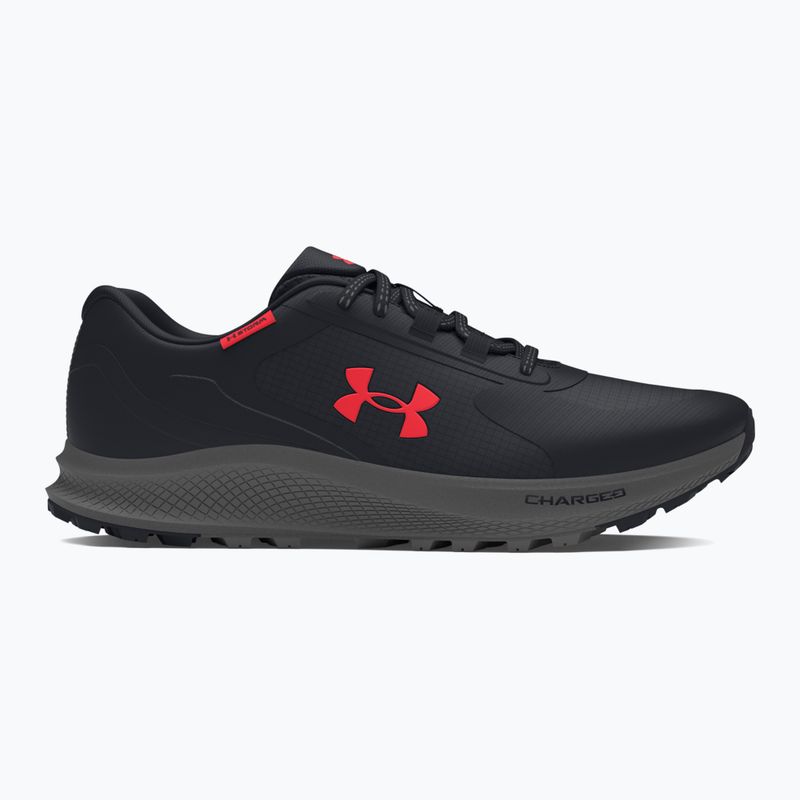 Under Armour Charged Bandit Trail 3 pantofi de alergare pentru bărbați negru/negru/racer red 2
